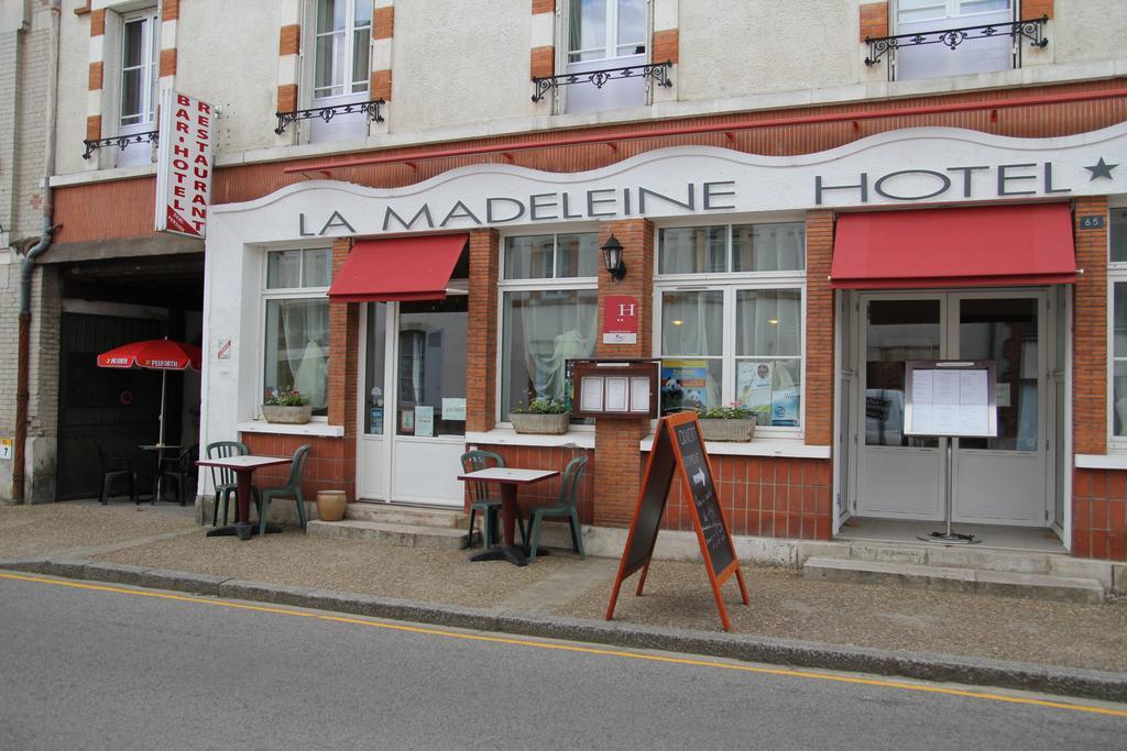 La Madeleine Hotel Saint-Benoit-sur-Loire Bagian luar foto